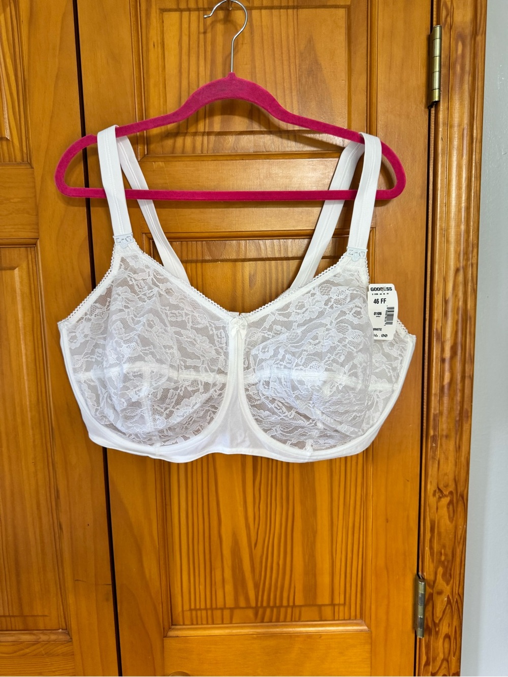 Goddess Lace Underwire Bra Style 1016 NEW 46FF NWT